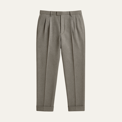 Classic Fit Straight Leg Smart Casual Pants for Men - Nocini