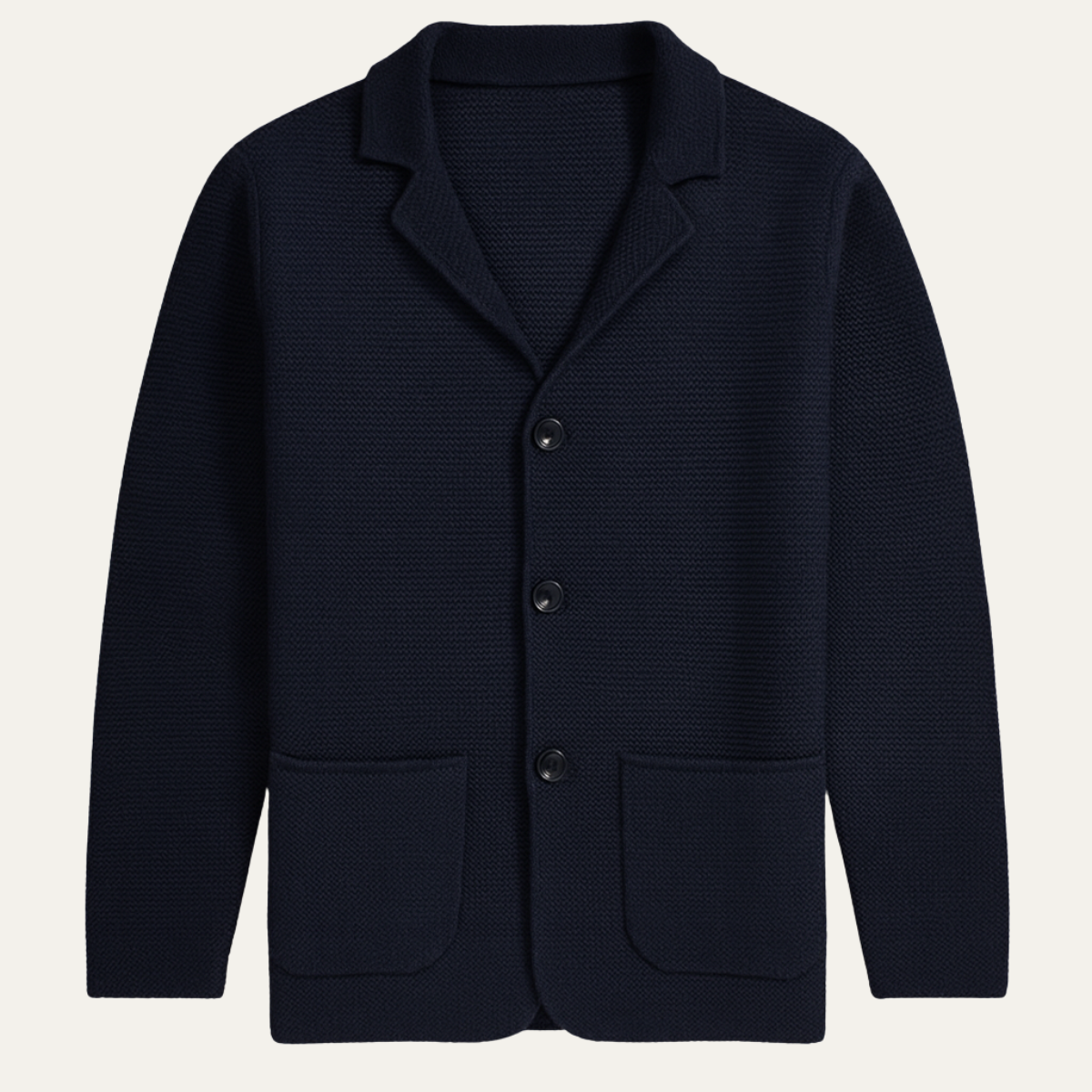 Cozy Men's Knit Button Front Cardigan Sweater - Nocini