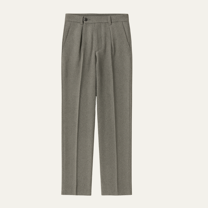 Slim Fit Men's Dress Pleated High Waist Pants - Nocini