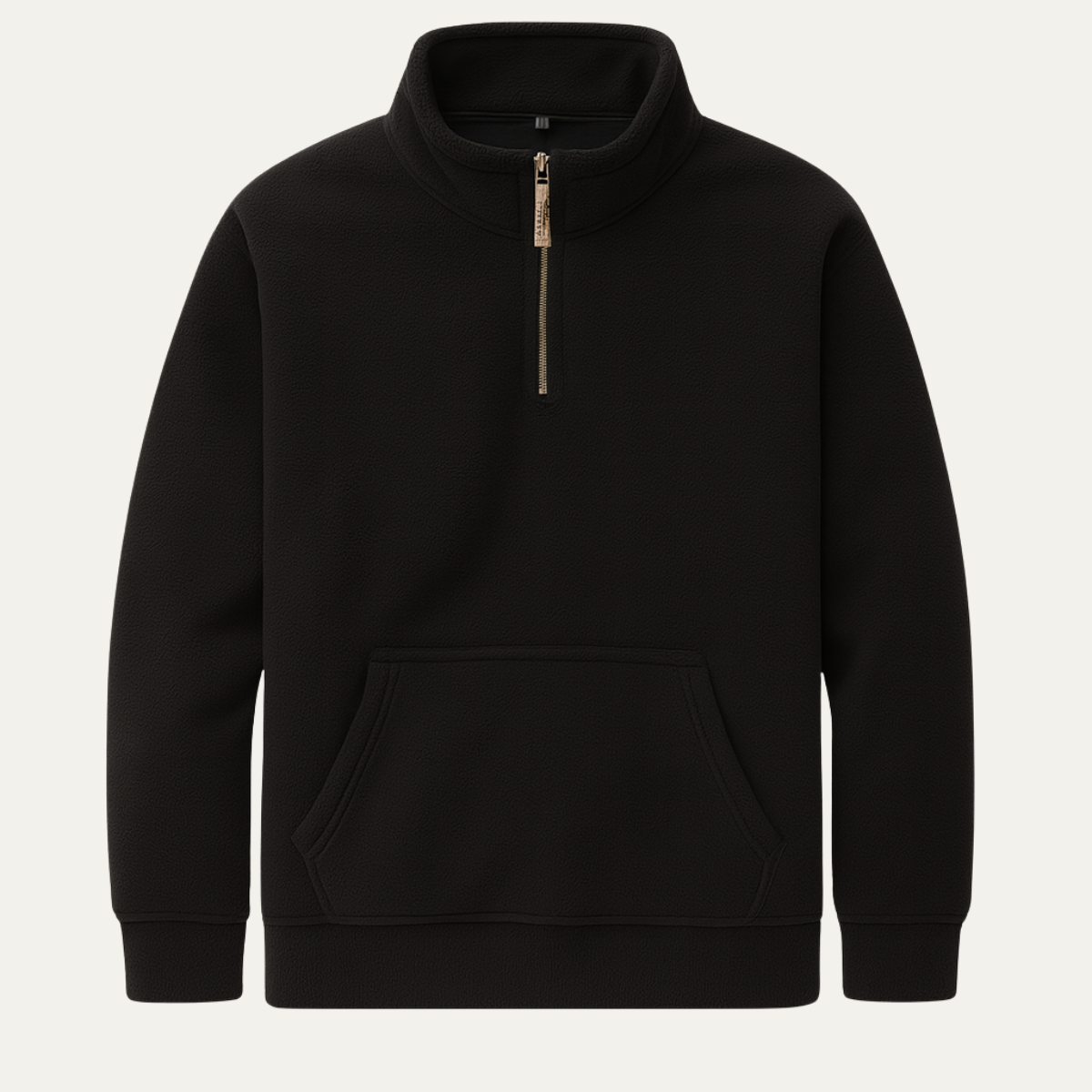 Cozy Men's Fleece Half Zip Pullover Jacket - Nocini