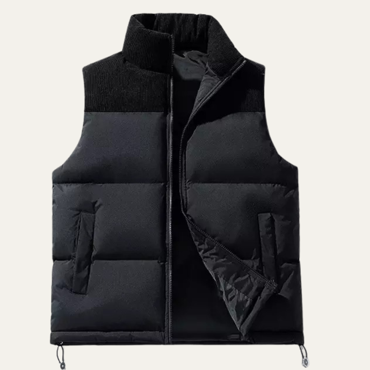 Warm Men's Quilted Puffer Vest - Nocini