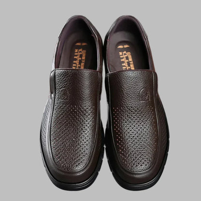 Authentic Leather Men's Comfort Shoes