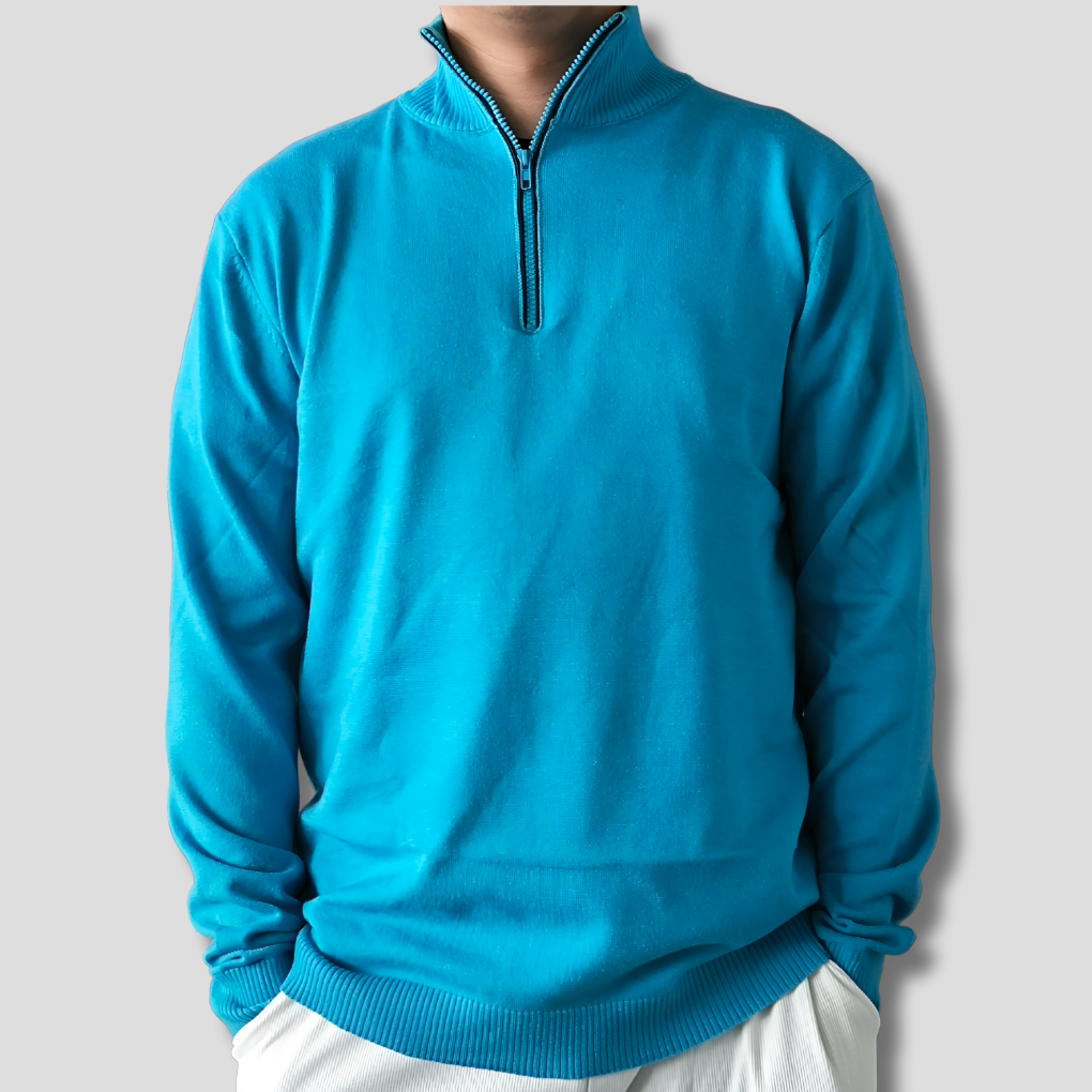 Classic Crew Neck Mid Layer Sweater