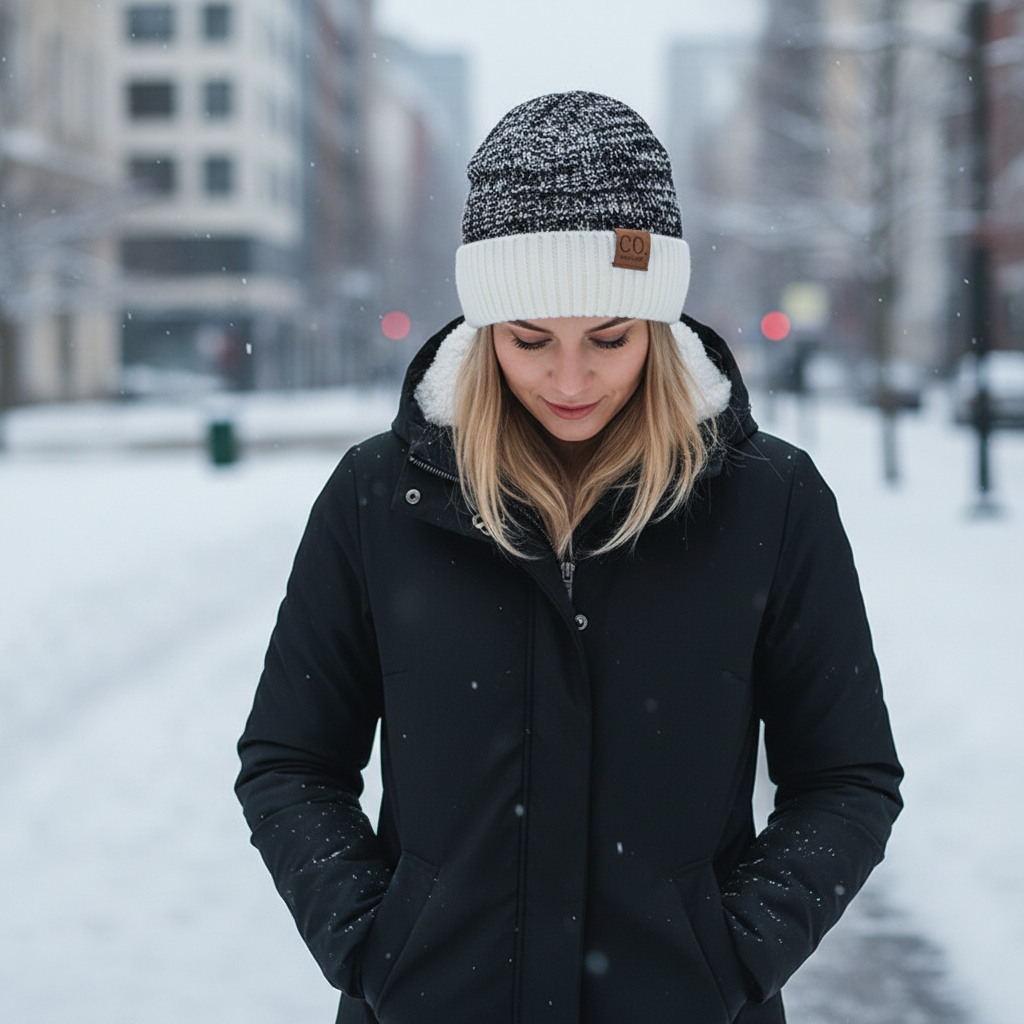 Cozy Fur Lined Winter Hat - Pexav