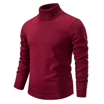 Traditional Men's Ribbed Crew Neck Sweater