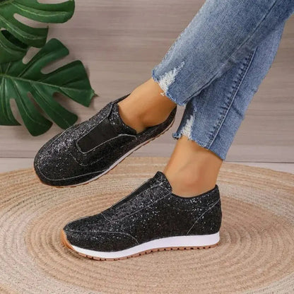 Shiny Women's Slip On Casual Shoes
