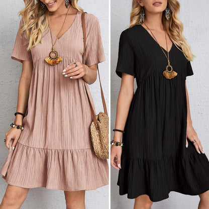 Flattering Maternity Dress with Tummy Coverage