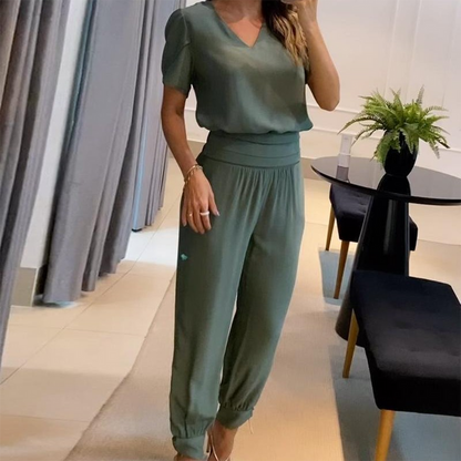 Fashionable Floral Women's Jumpsuit