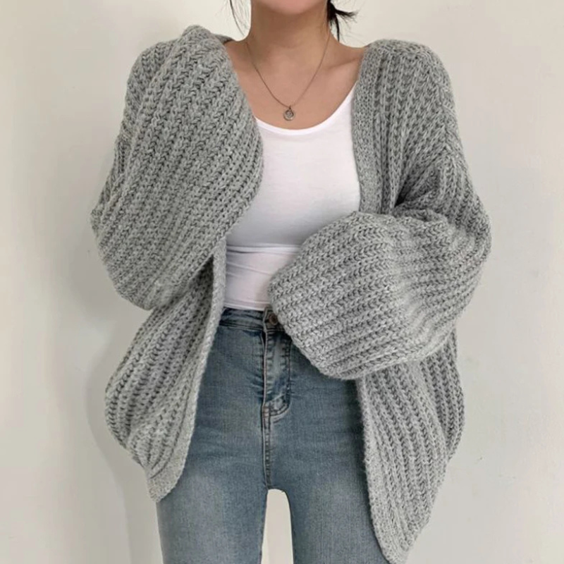 Women's Cozy Long Sleeve Cardigan