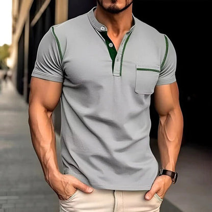 Classic Men's Short Sleeve Slim Fit T-Shirt