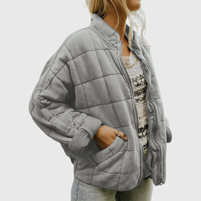 Warm Padded Zip Up Jacket