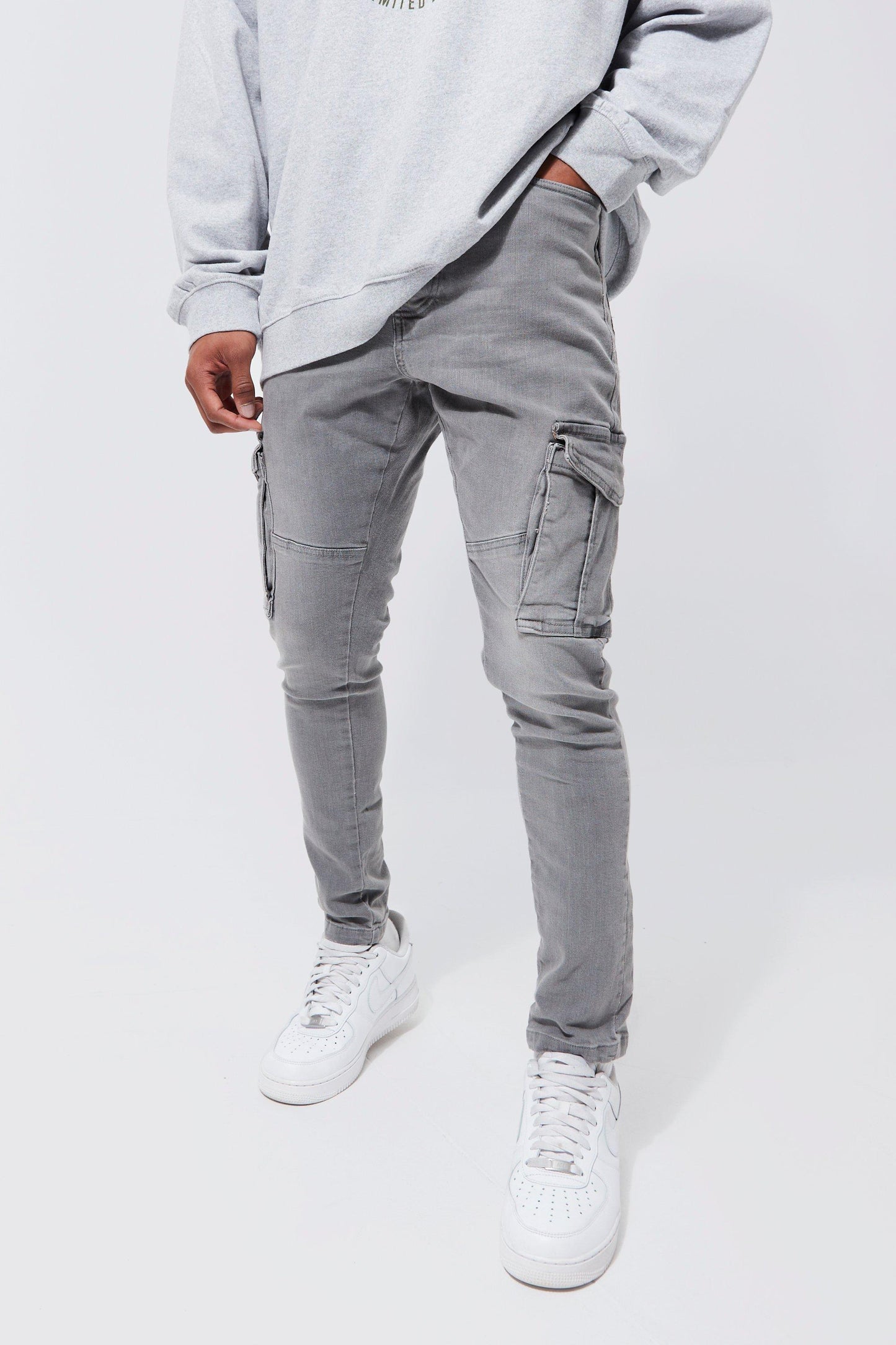 Comfortable Fit Mens Stretch Denim Jeans - Olytrend
