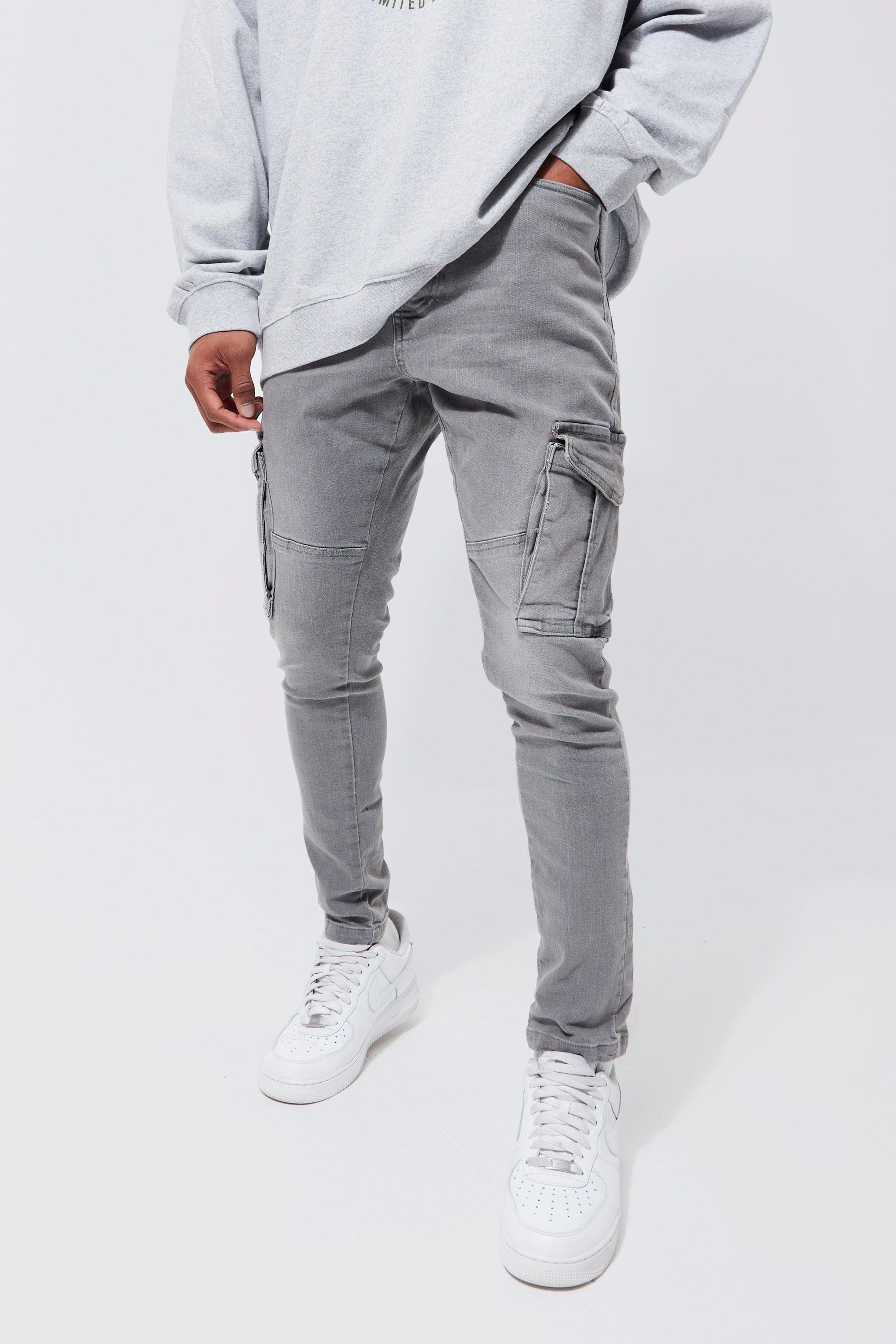 Comfortable Fit Mens Stretch Denim Jeans - Olytrend