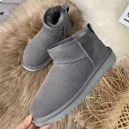 Warm Fleece Lined Ankle Boots