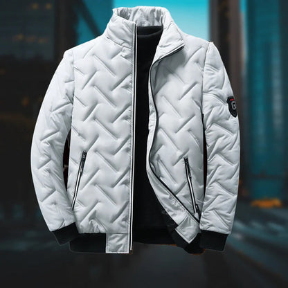 Warm Men's Padded Snow Puffer Jacket