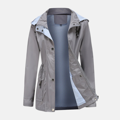 Casual Water Resistant Parka Jacket