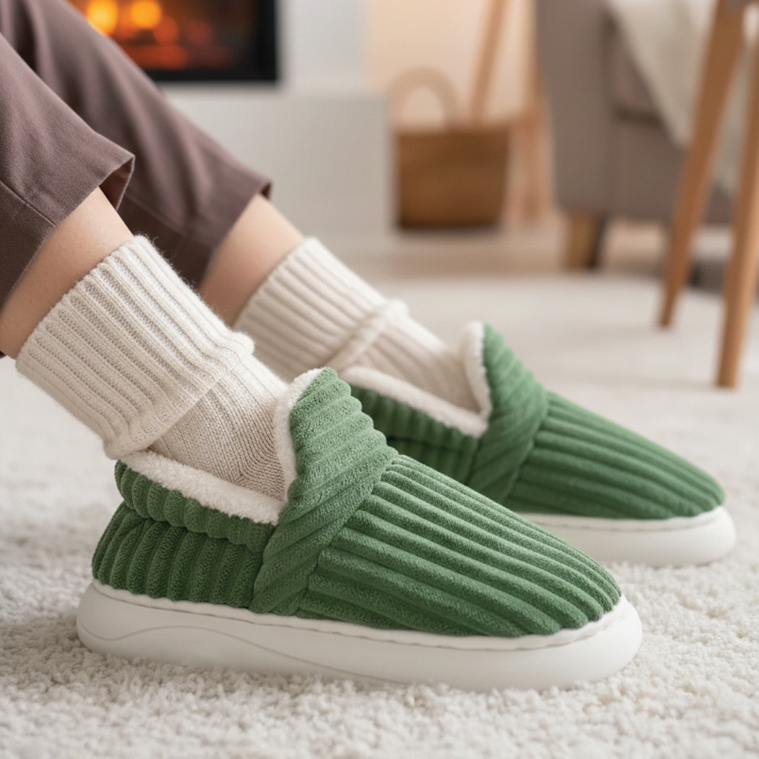 Soft Fuzzy Warm Slippers - Nocini