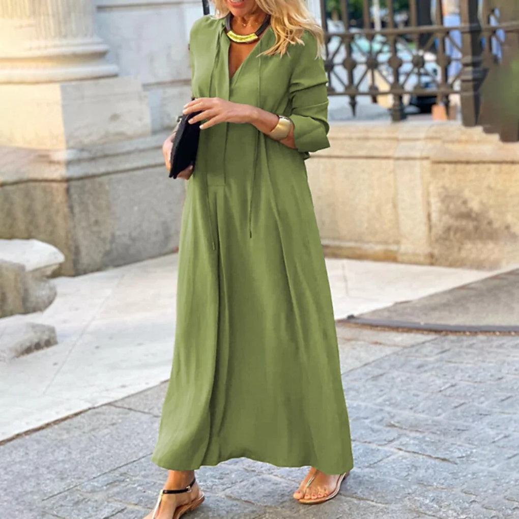 Ladies Long Dress – Classic Flowy Style