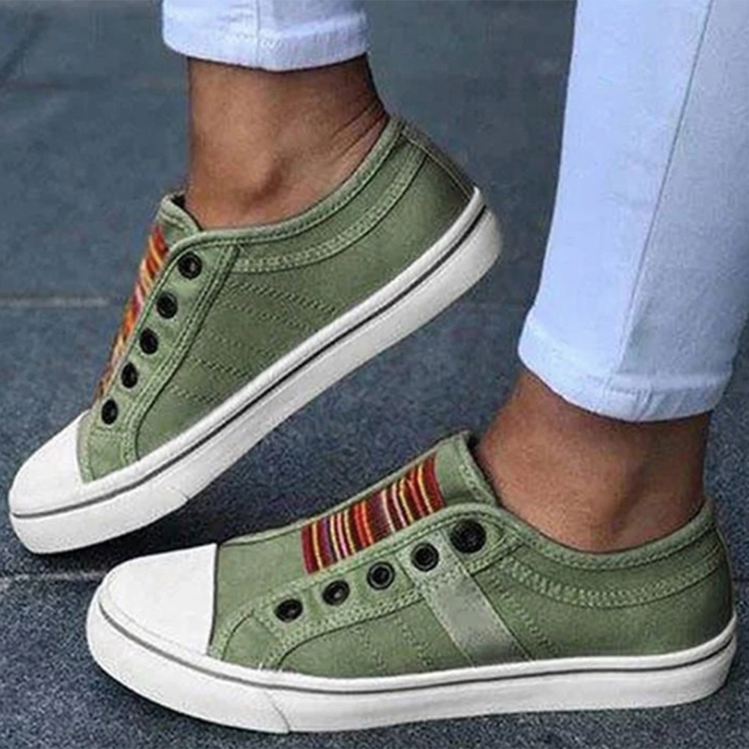 Soft Women's Canvas Slip On Shoes