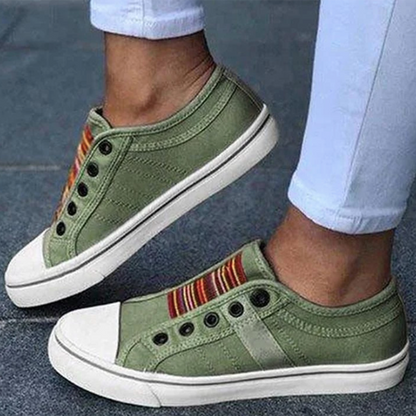 Soft Women's Canvas Slip On Shoes