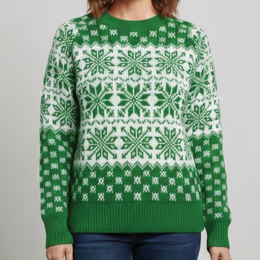 Festive Holiday Crew Sweater