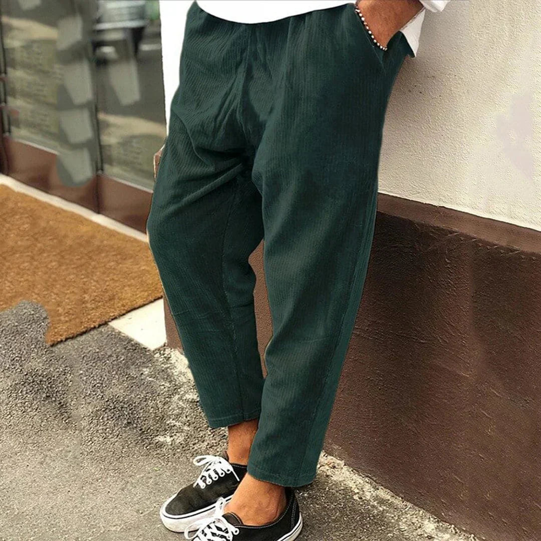 Classic Corduroy Trousers for Men