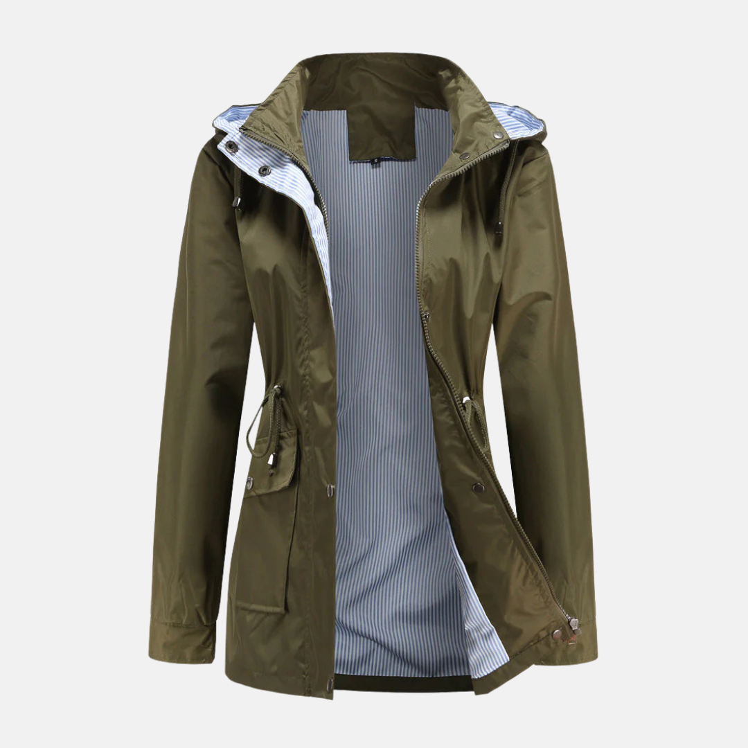 Casual Water Resistant Parka Jacket