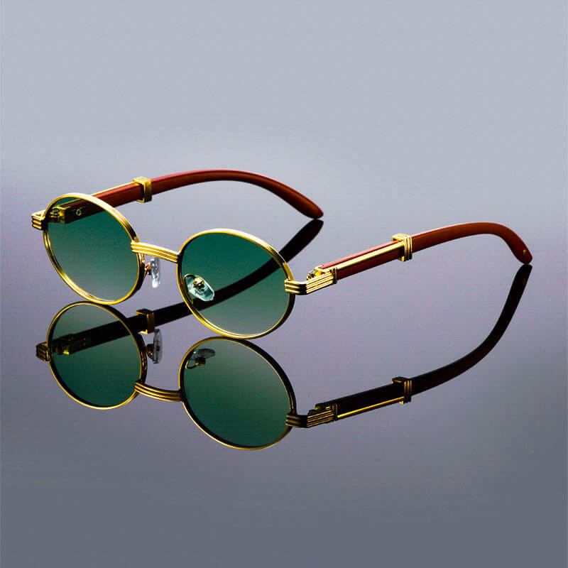 Classic Oval Retro Shades