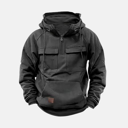 Comfortable Loose Fit Hooded Jacket