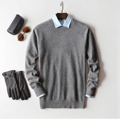 Soft Crew Neck Men's Sweater Regular Fit