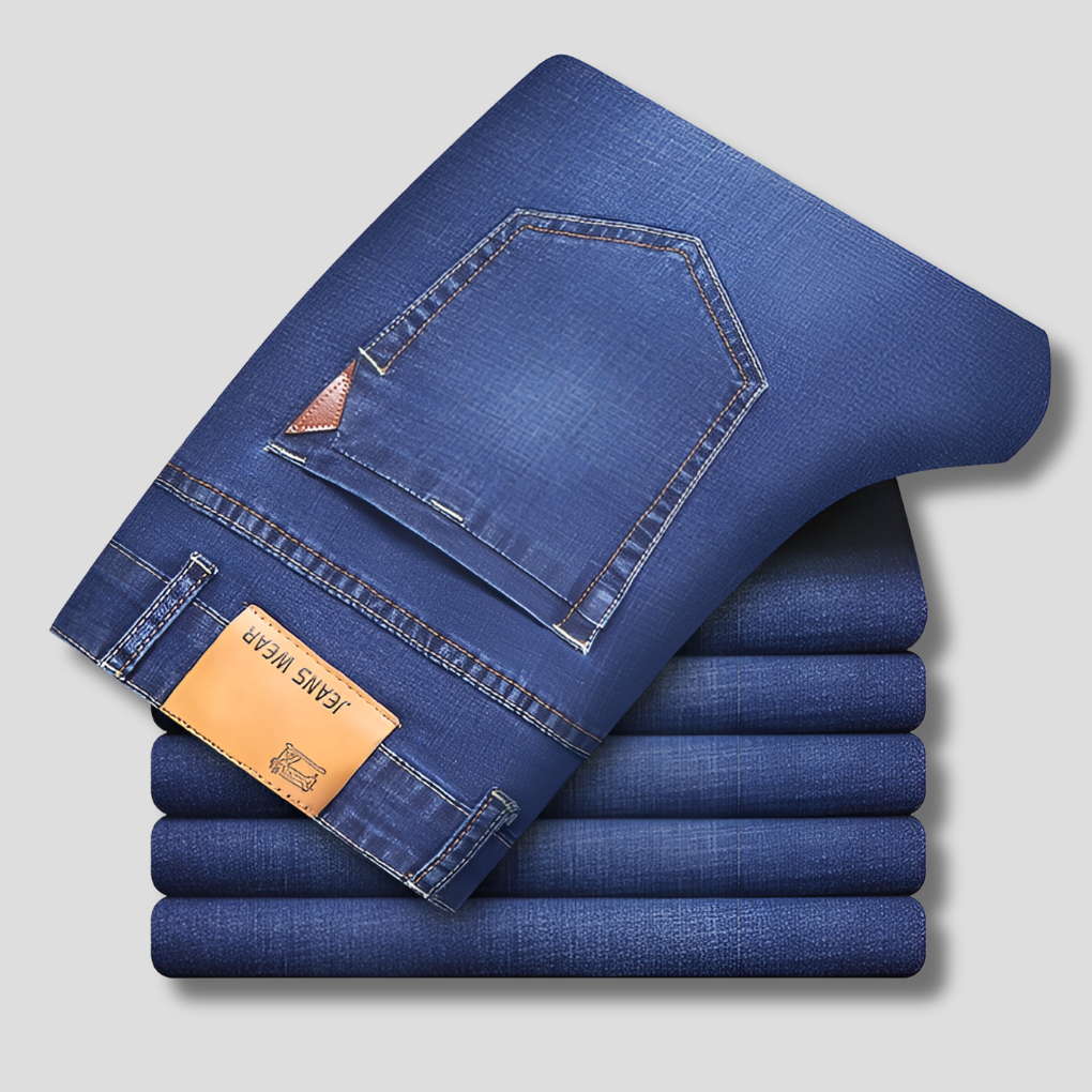 Classic Fit Men's Dark Jeans