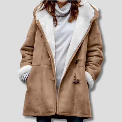 Ladies Tan Leather Jacket
