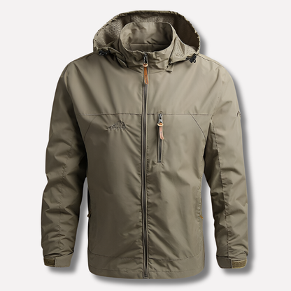 Breathable Men's Rain and Wind Jacket