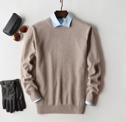 Soft Crew Neck Men's Sweater Regular Fit