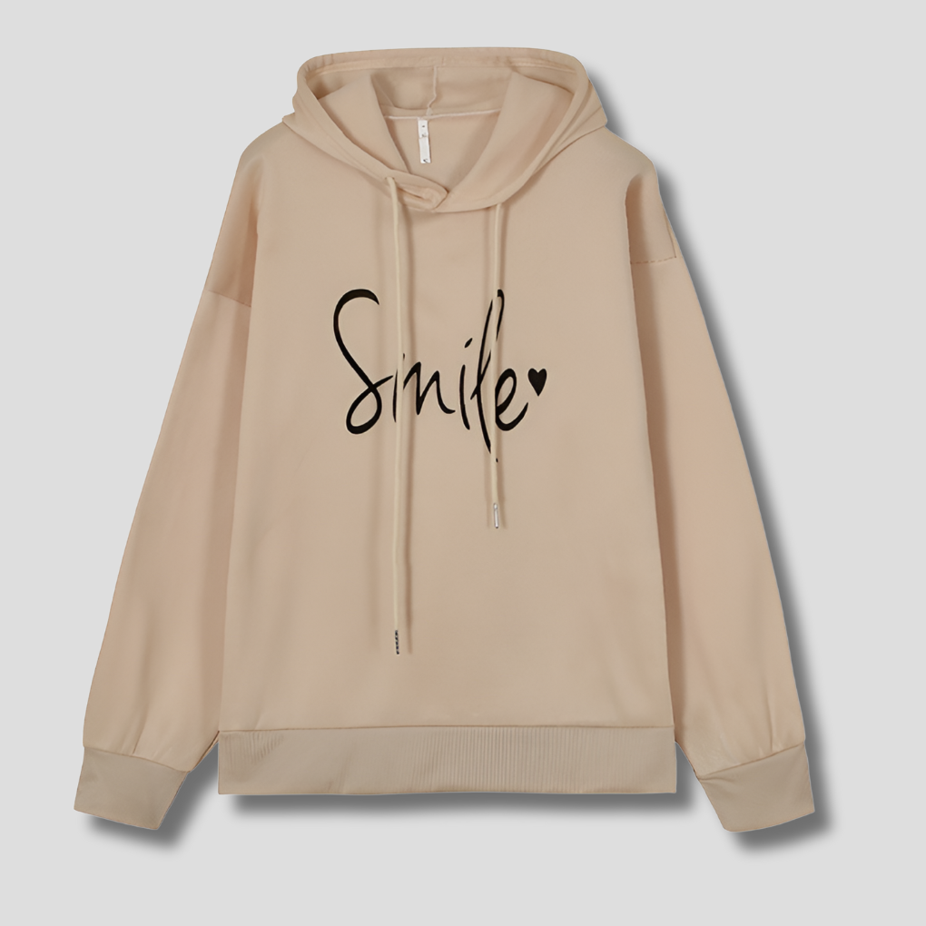 Fun Graphic Hooded Sweatshirt - Olytrend