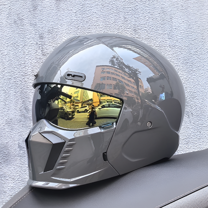 Classic Safe Motorcycle Helmet DOT ECE Certified