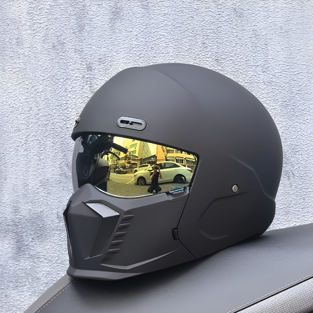 Classic Safety Motorcycle Helmet - Olytrend