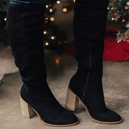 Luxurious Suede Ankle Boots for Women