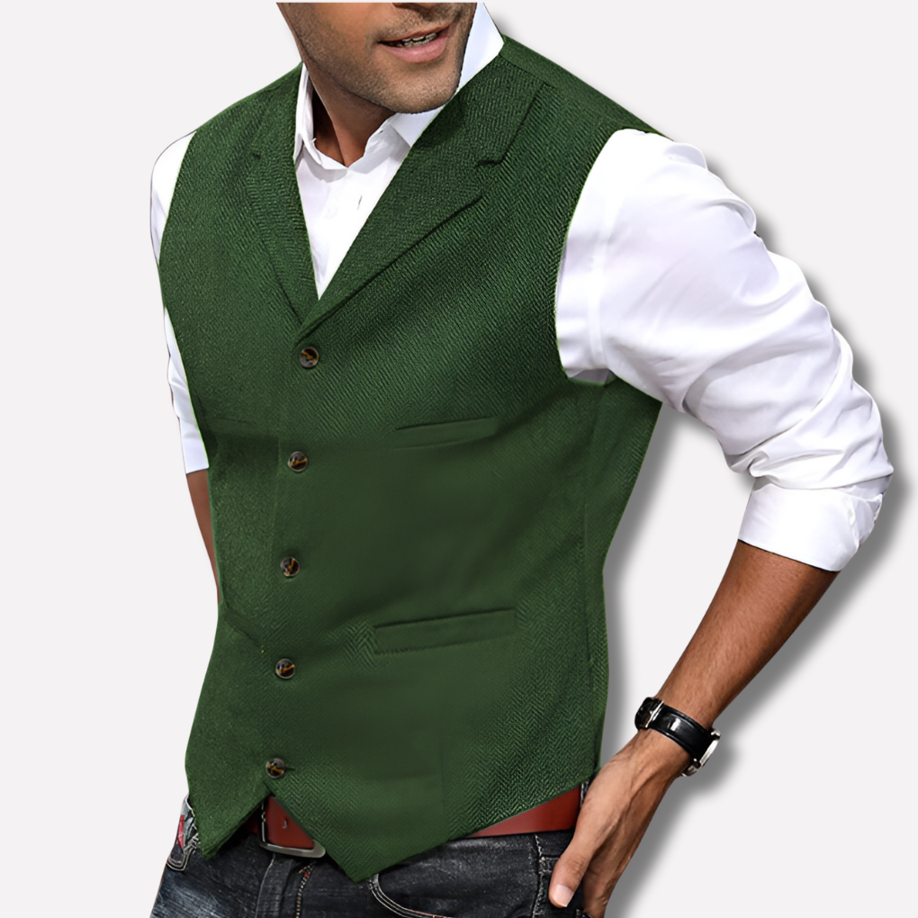 Men's Classic Formal Waistcoat - Olytrend