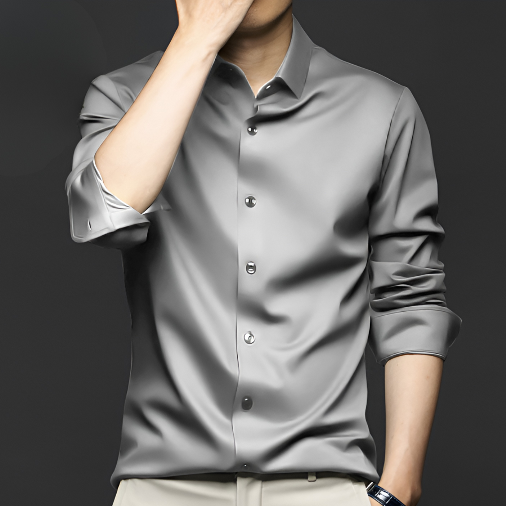 Slim Fit Easy Care Men's Dress Shirt