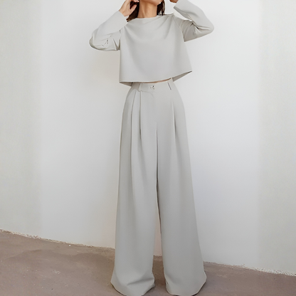 Elegant 2-Piece Ladies Formal Suit