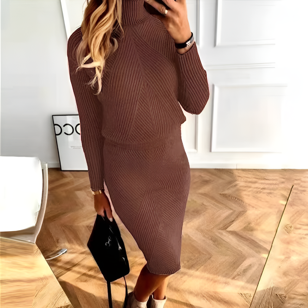 Comfy Women's Sweater Dress for Winter