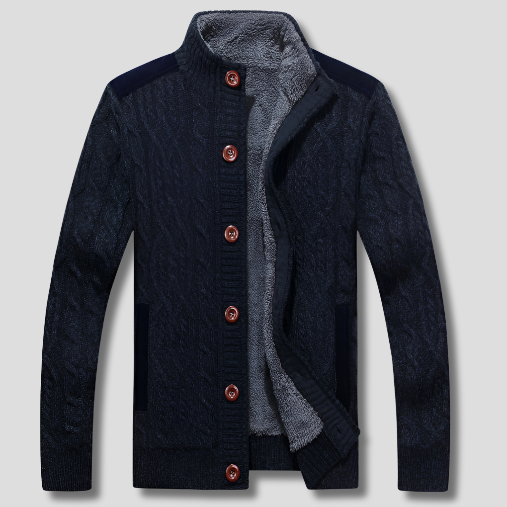 Soft Cozy Mens Cardigan Sweater