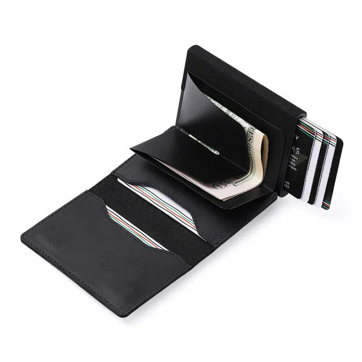 Slim Leather Phone Wallet Tracker - Olytrend