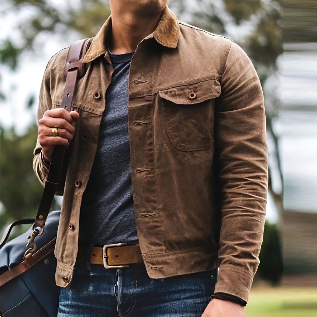 Classic Mens Waterproof Parka Jacket - Olytrend