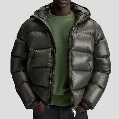 Warm Insulated Mens Puffer Coat