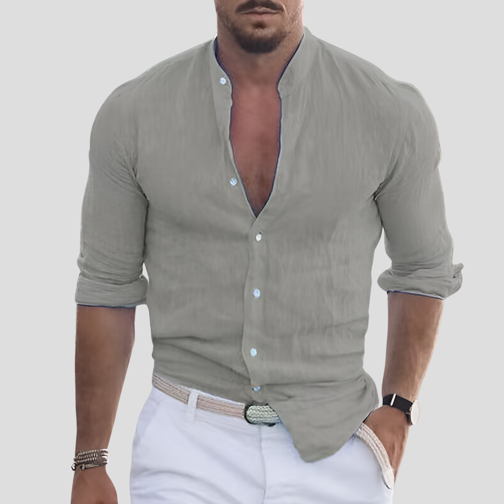 Men's Tailored Classic Collar Dress Shirt