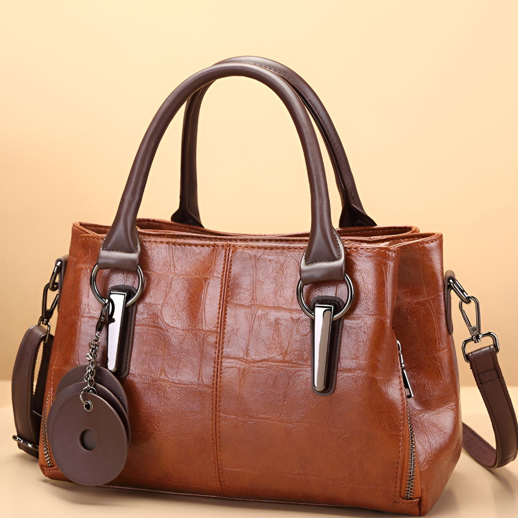 Timeless Genuine Leather Tote Bag - Olytrend