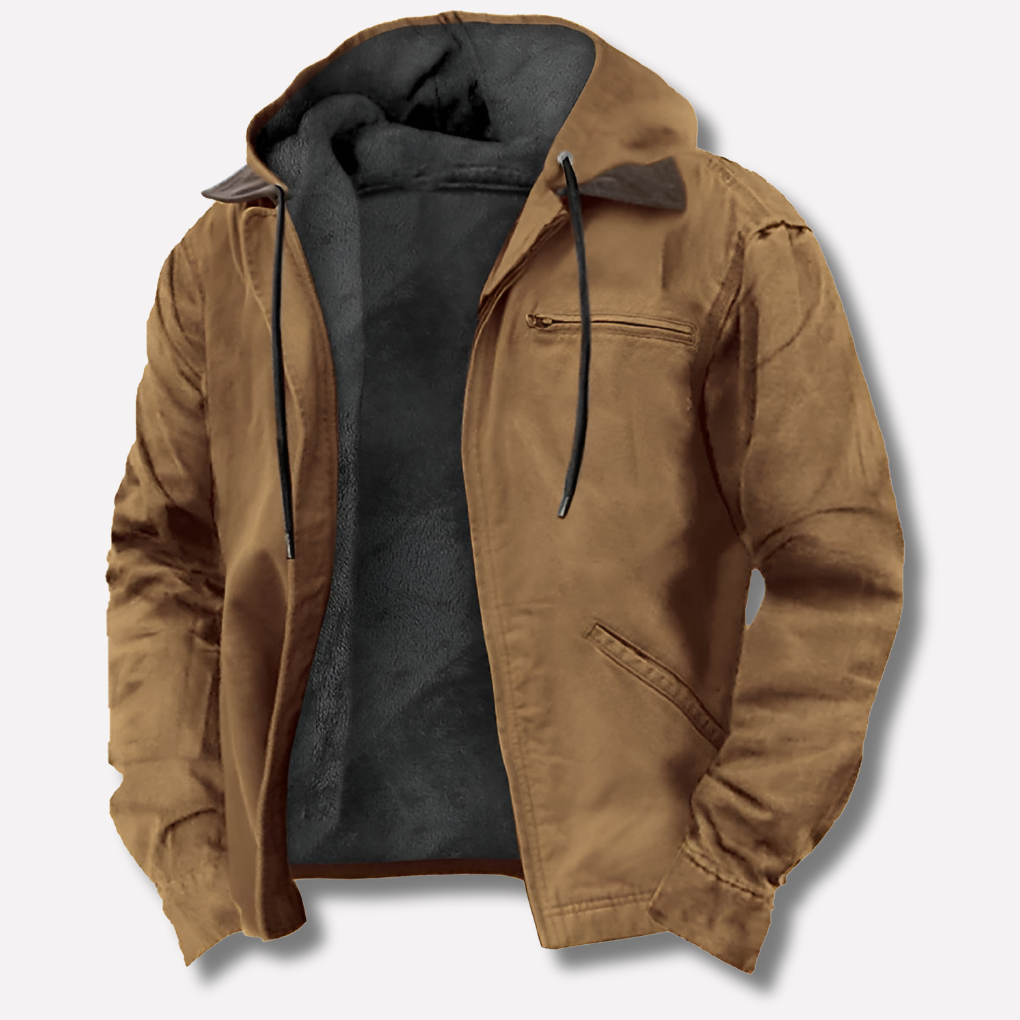 Timeless Leather Mens Coat