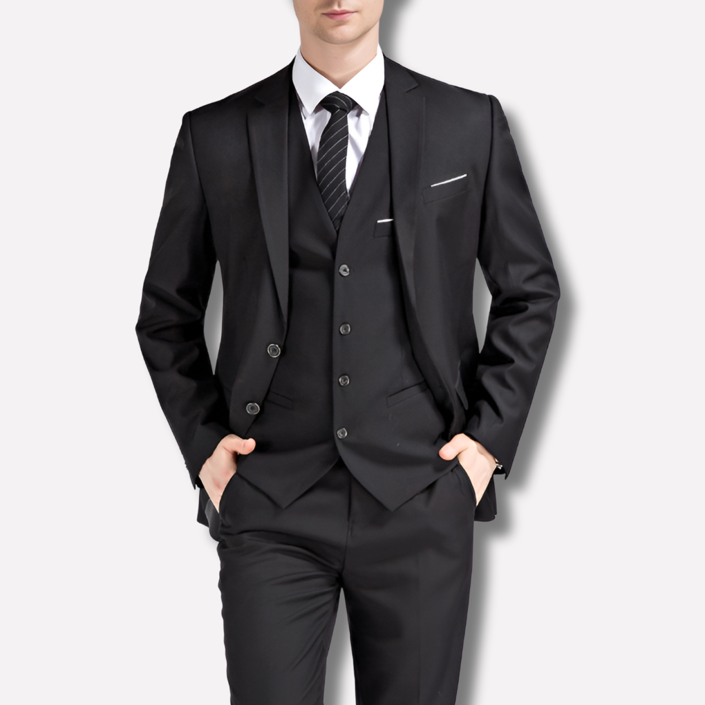 Classic Slim Fit 3 Piece Suit